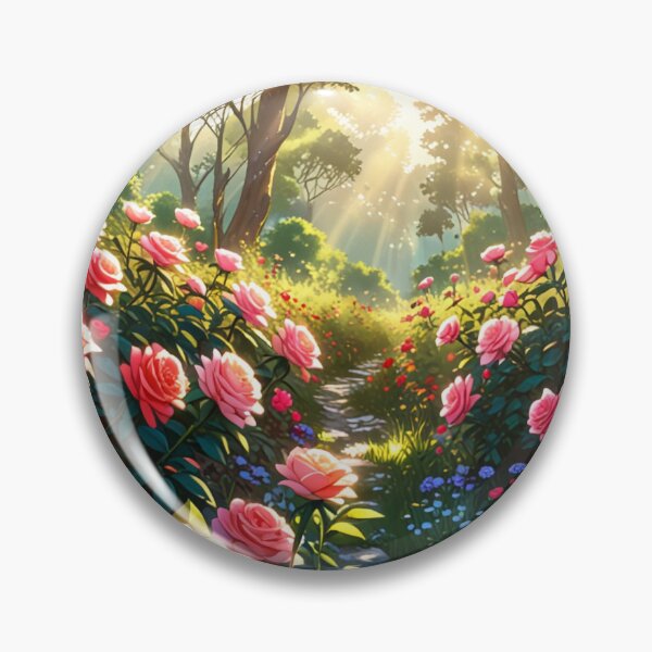 Item preview, A mystical forest with roses. designed and sold by PatDoArt.