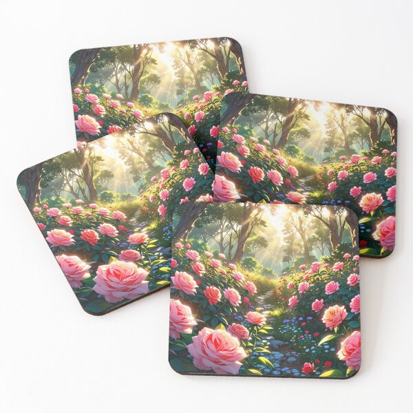 Item preview, A mystical forest with roses. designed and sold by PatDoArt.