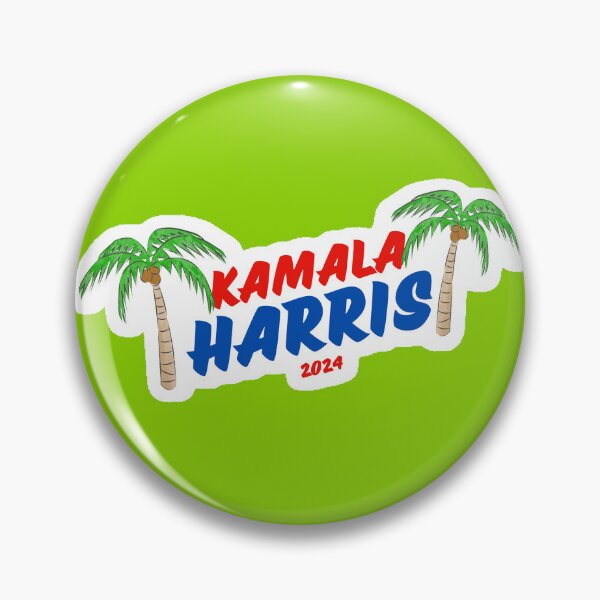 Item preview, Kamala Harris 2024 coconut tree designed and sold by Chickabiddybex.