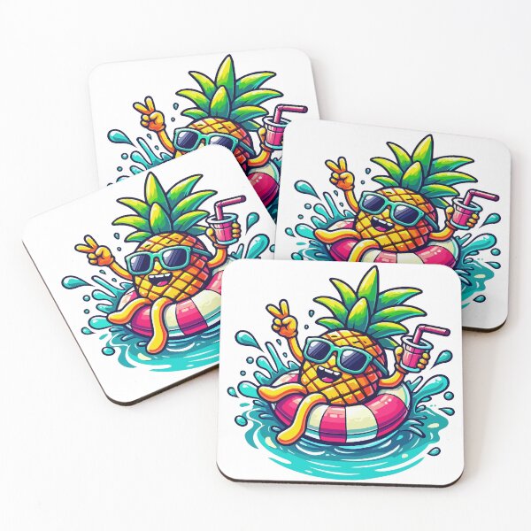 Item preview, Pineapple Pool Party designed and sold by Coffee Lifestyle.