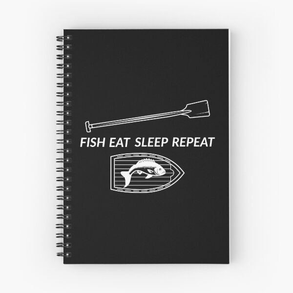 Item preview, Fish Eat Sleep Repeat designed and sold by Aceofspace3000.