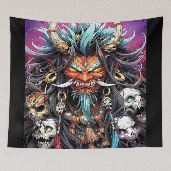 Item preview, THE DARK WORLD SKULL MONSTER designed and sold by GrowDrak.