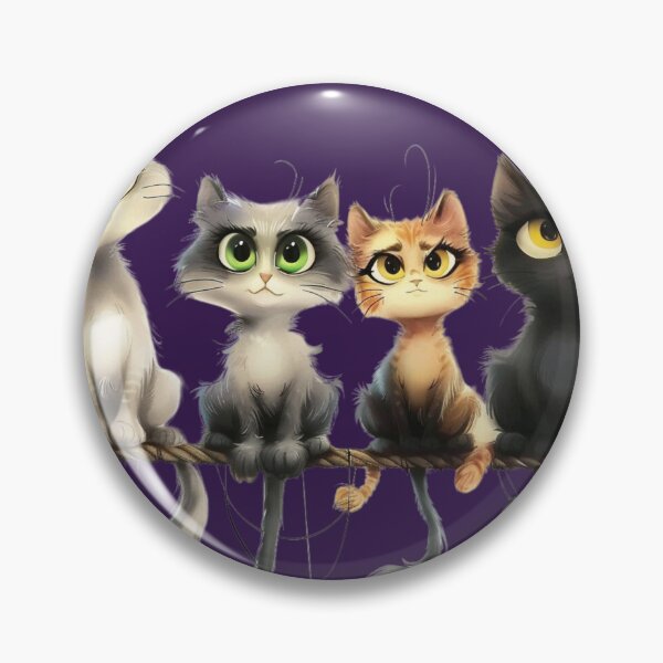 Item preview, Quartet of Feline Charm designed and sold by MOVALENDA.