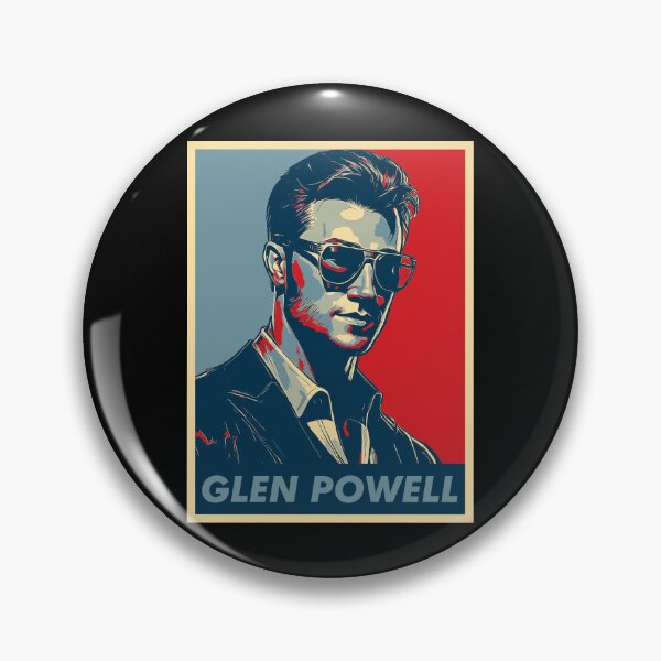 Item preview, Handsome Glen Powell designed and sold by vanzone-studio.