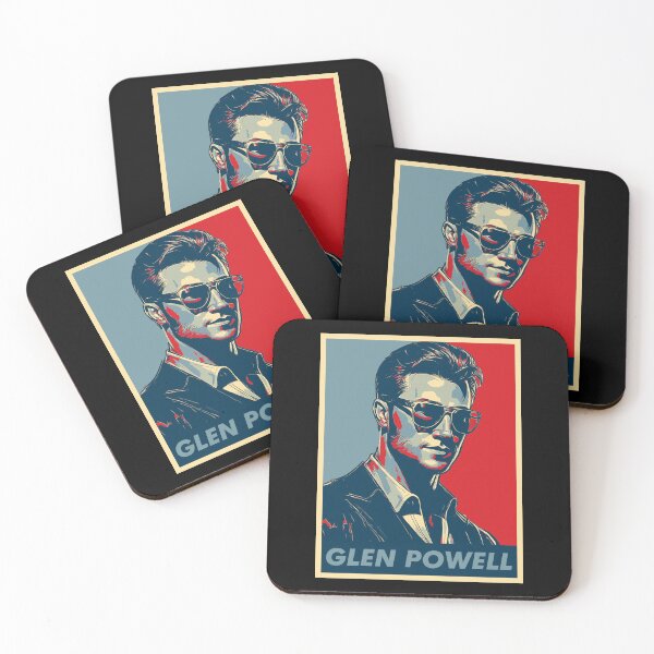 Item preview, Handsome Glen Powell designed and sold by vanzone-studio.
