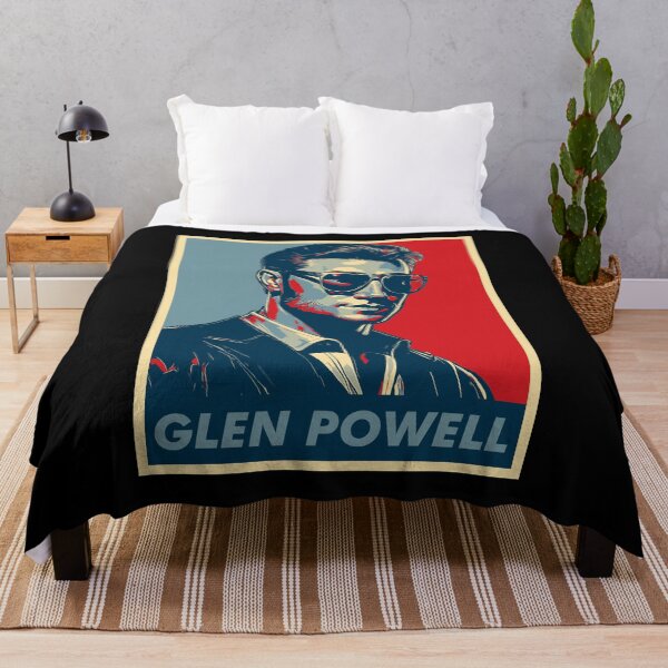 Item preview, Handsome Glen Powell designed and sold by vanzone-studio.