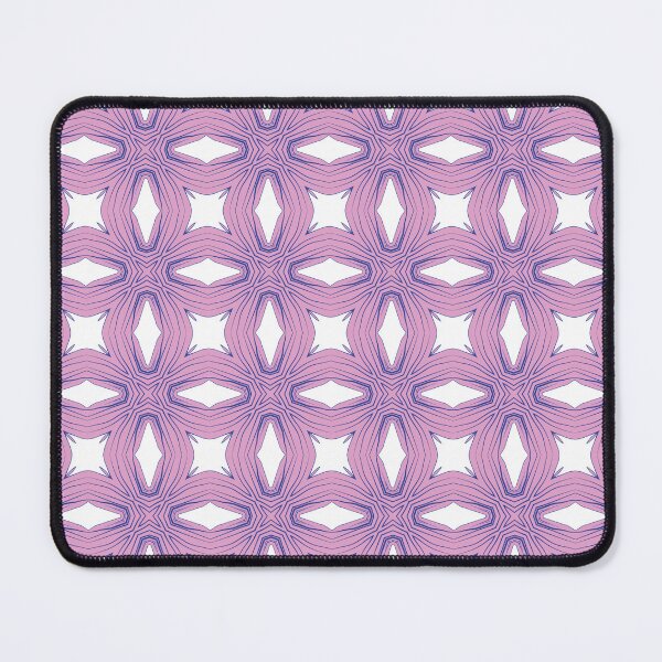 Item preview, Electric blue lilac geometric pattern 50 designed and sold by AneissPiaf.