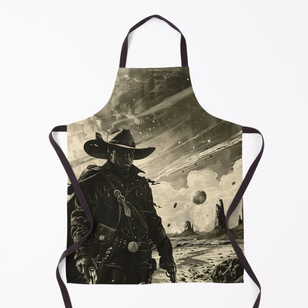 Item preview, Space Cowboy in front of Strange Planet designed and sold by dcrc.