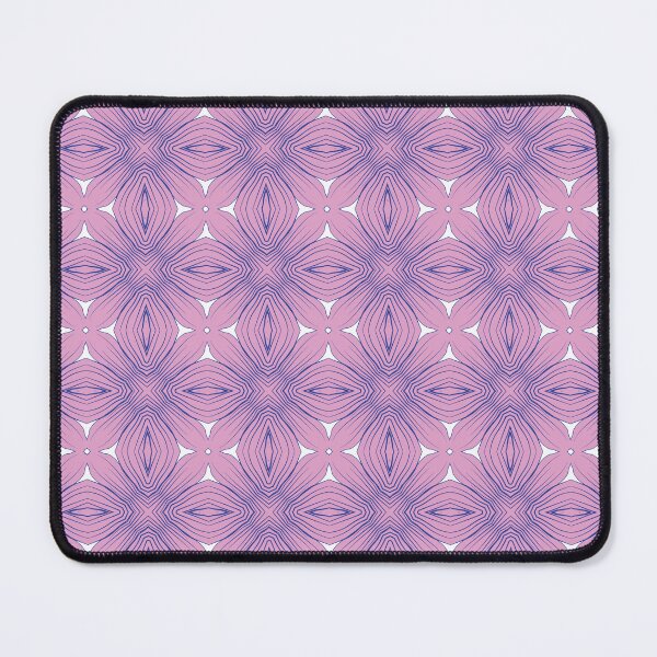 Item preview, Electric blue lilac geometric pattern 51 designed and sold by AneissPiaf.
