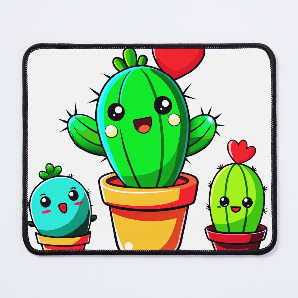Item preview, Kawaii cactus Cute cartoon style designed and sold by 1081900shop.