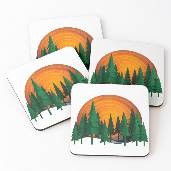 Item preview, Forest Sunset designed and sold by Angry Swan Designs.