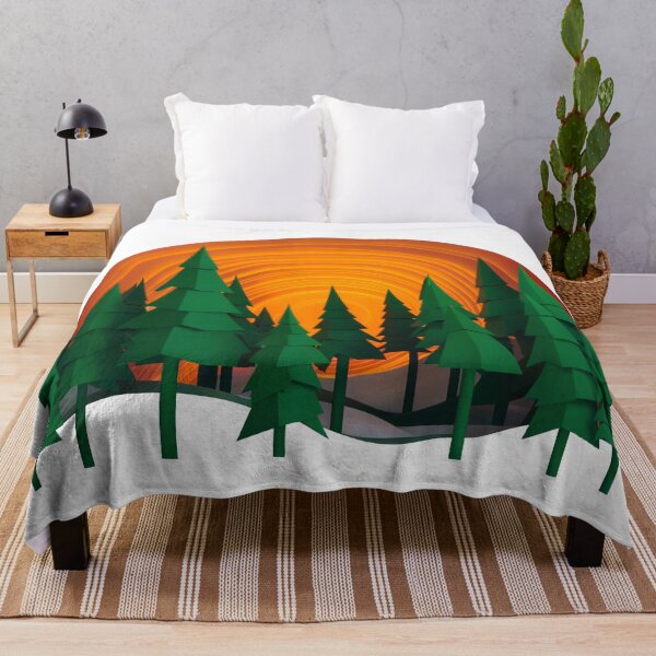Item preview, Forest Sunset designed and sold by Angry Swan Designs.