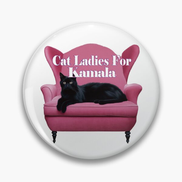 Item preview, Cat Ladies For Kamala. designed and sold by EunsooLee.