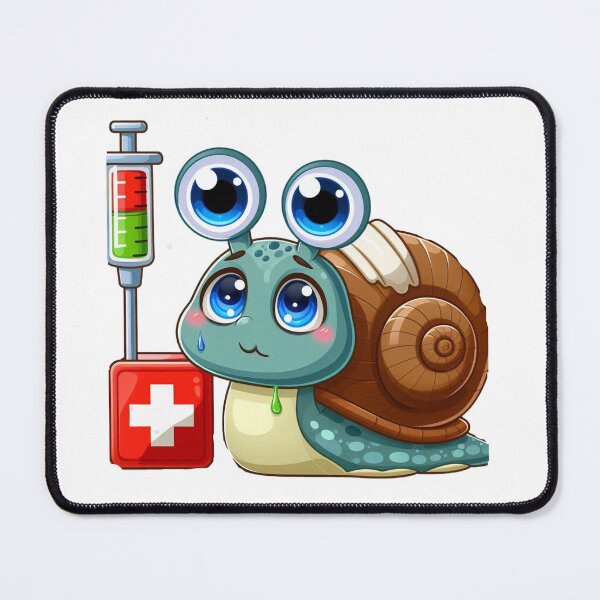 Item preview, snail - sick snail designed and sold by Constructive27.