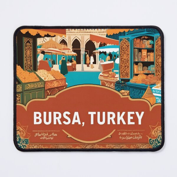 Item preview, Bursa Turkey Vintage Travel Tourism  designed and sold by TravelersGems.