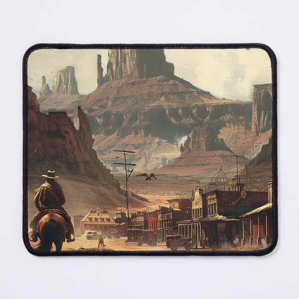 Item preview, Space Cowboy Riding to a Western Town designed and sold by dcrc.