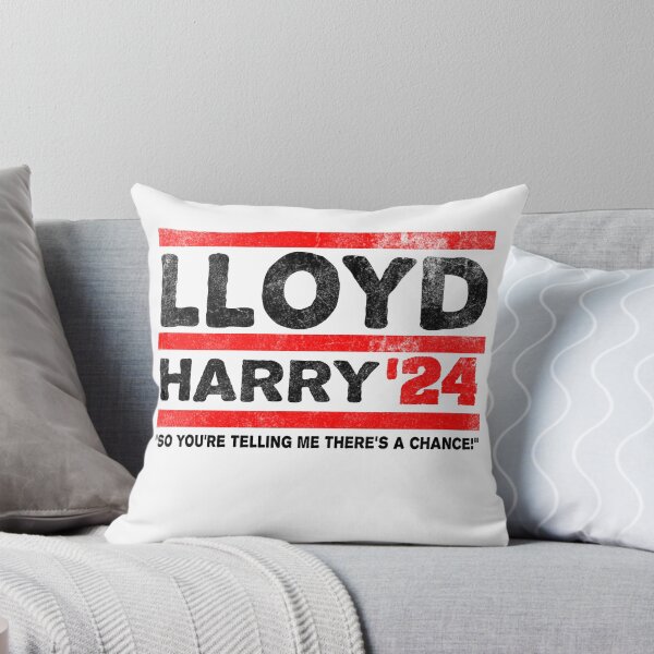 Item preview, Dumb and Dumber Lloyd Harry 2024 Hilarious Election Parody - Red and Black Edition designed and sold by tommytidalwave.
