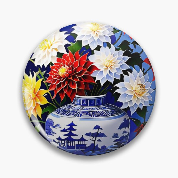 Item preview, Vibrancy Vase designed and sold by ZenOfAIarts.