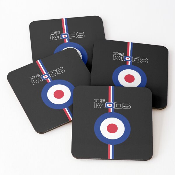 Item preview, The Mods Target Logo Stripes V8 designed and sold by RetrospectUK.