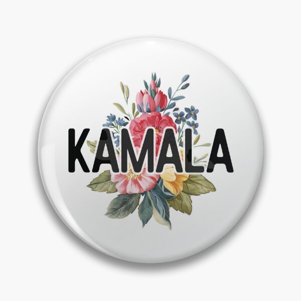 Item preview, Kamala Harris 2024 Vintage Watercolor Floral designed and sold by Designer-Girl.