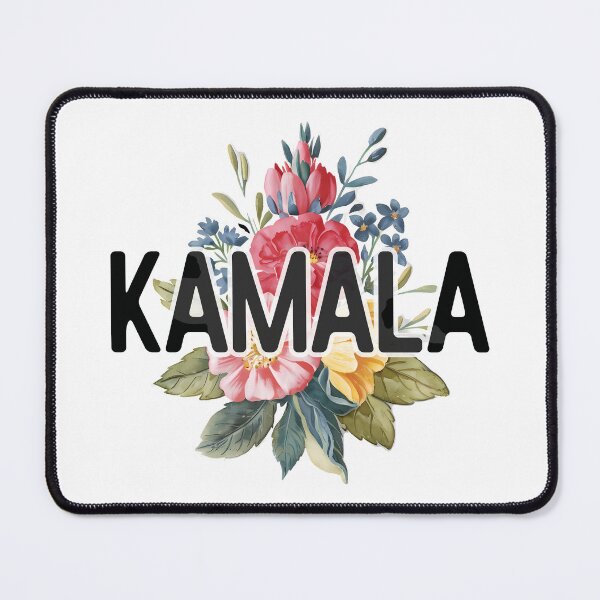 Item preview, Kamala Harris 2024 Vintage Watercolor Floral designed and sold by Designer-Girl.