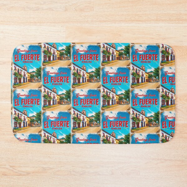 Item preview, El Fuerte Sinaloa México Pueblo Mágico Postal Vintage Travel designed and sold by TravelPostcardGems.