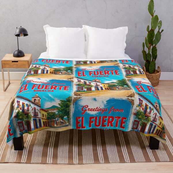 Item preview, El Fuerte Sinaloa Mexico Magic Town Postcard Vintage Travel designed and sold by TravelPostcardGems.