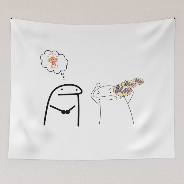 Item preview, FLORK relaxation meme designed and sold by StyleFused.