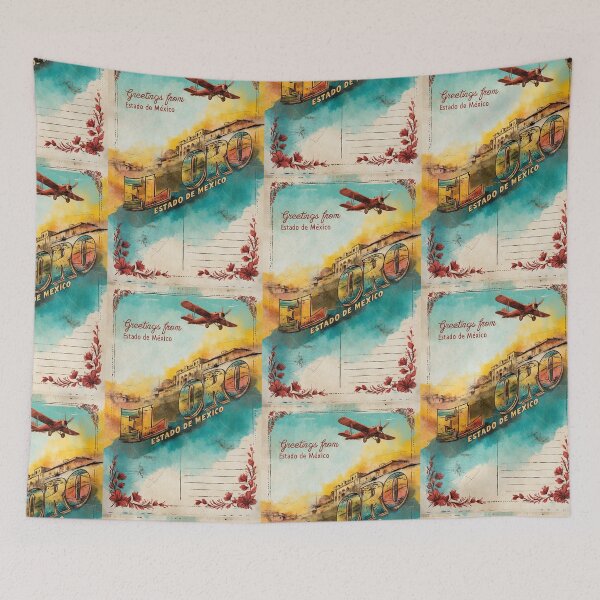Item preview, El Oro Estado de Mexico Mexico Magic Town Postcard Vintage Travel designed and sold by TravelPostcardGems.