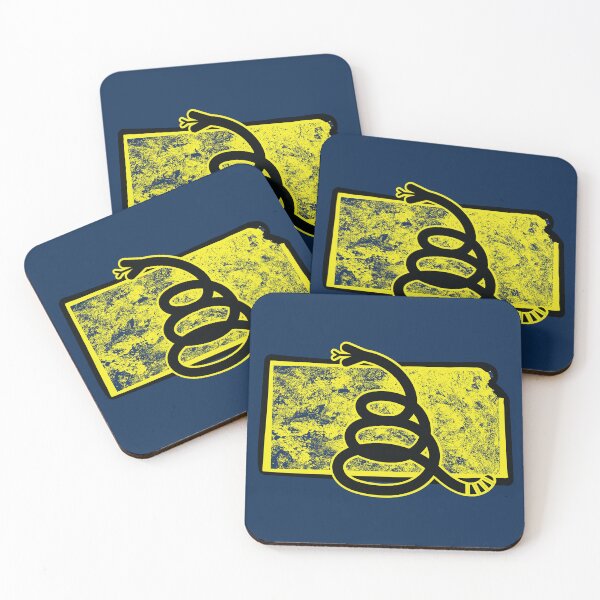 Item preview, KANSAS - Don't Tread on Me - Gadsden Snake Flag  designed and sold by pelagio.
