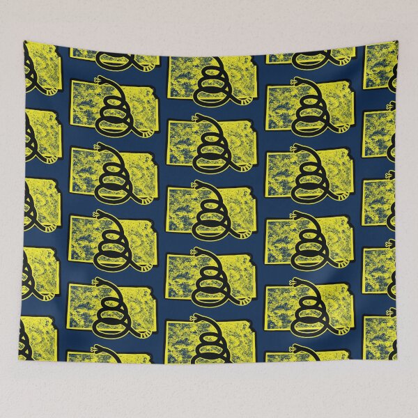 Item preview, KANSAS - Don't Tread on Me - Gadsden Snake Flag  designed and sold by pelagio.