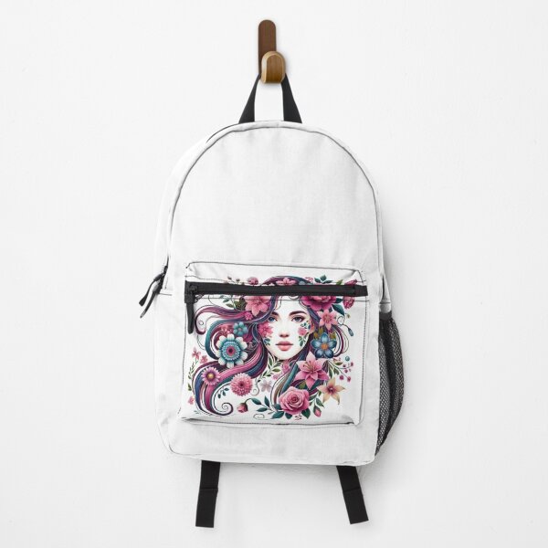 Item preview, Floral Beauty Portrait of Elegance designed and sold by TeslaSt0re.