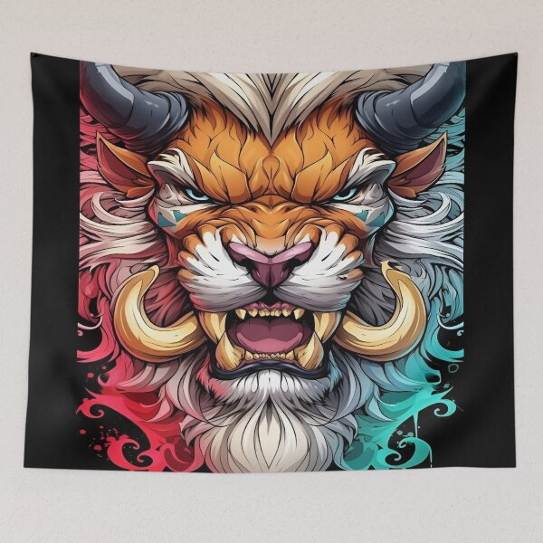 Item preview, BLOODY TIGER OF THE DARK WORLD  designed and sold by GrowDrak.