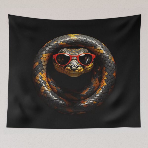 Item preview, Snake in Sunglasses Design designed and sold by Planetporridge.