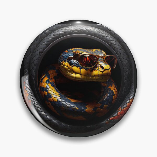Item preview, Cool Snake in Sunglasses designed and sold by Planetporridge.