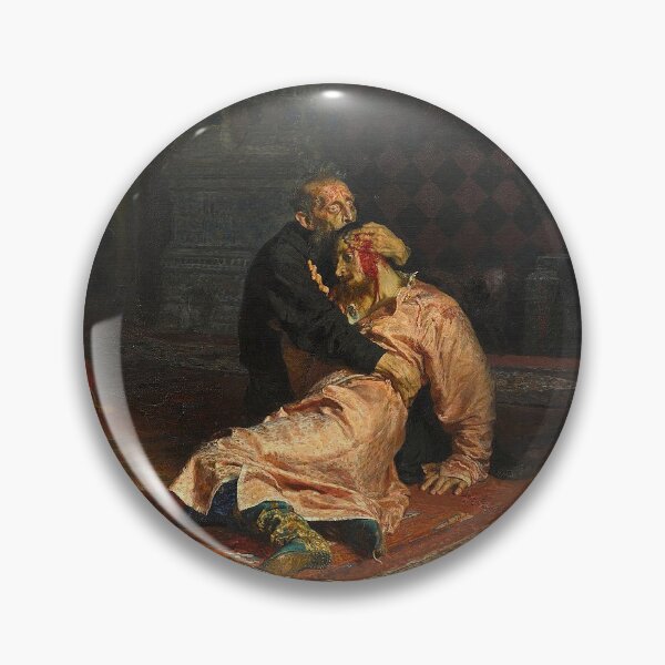Item preview, Ivan the terrible and his son designed and sold by Art-Shack.