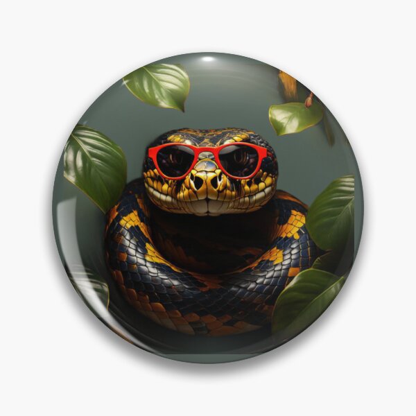Item preview, Snake Wearing Sunglasses Art designed and sold by Planetporridge.