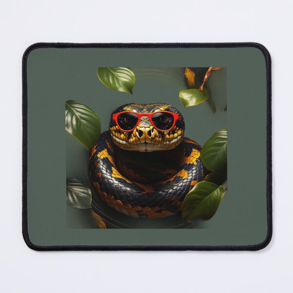 Item preview, Snake Wearing Sunglasses Art designed and sold by Planetporridge.