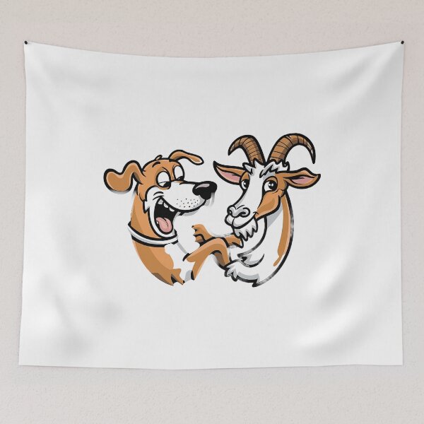 Item preview, Animated Goat Adventures-Goat Express designed and sold by BROWNEESHOUSE.