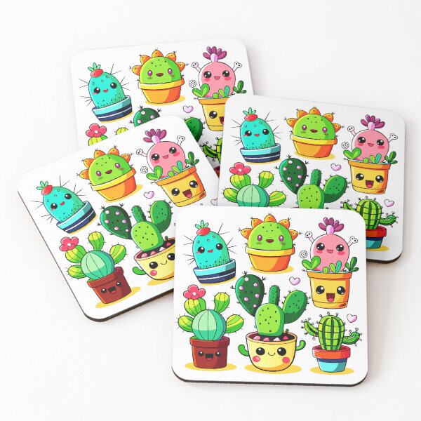 Item preview, Cactus cute cartoon style designed and sold by 1081900shop.
