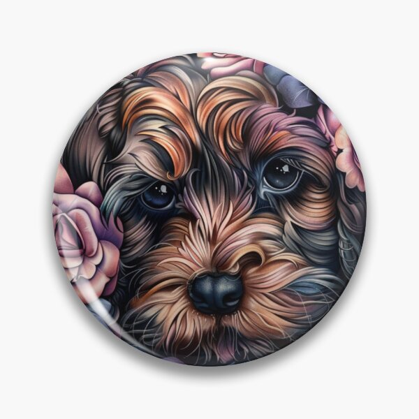 Item preview, Elegant Painting Of A Cavoodle designed and sold by Nocturne  Paws.