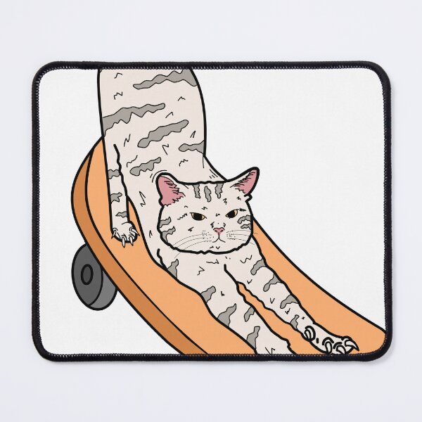 Item preview, cat on skateboard designed and sold by Brexmore3.