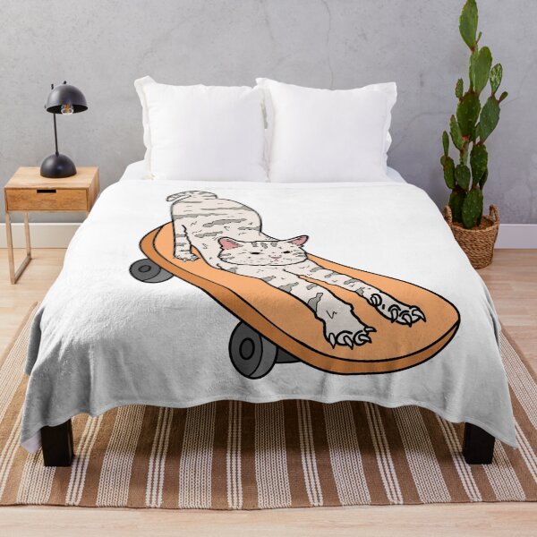 Item preview, cat on skateboard designed and sold by Brexmore3.