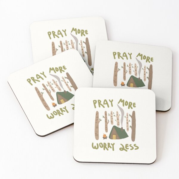 Item preview, Pray More, Worry Less designed and sold by Ashley Moen.