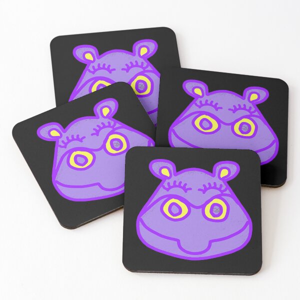 Item preview, LaMaisonOfMY BIG MOUTH HIPPO SMILEY-FACED COLLECTION NO.2 BLACK designed and sold by LaMaisonOfMY.