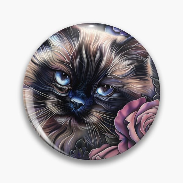 Item preview,  Elegant Painting Of  A Ragdoll designed and sold by Nocturne  Paws.
