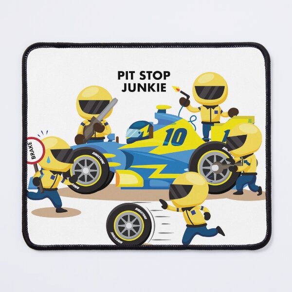 Item preview, Pit Stop Junkie designed and sold by Team Tees.