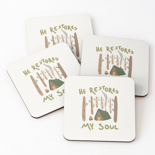 Item preview, He Restores My Soul designed and sold by Ashley Moen.