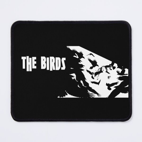 Item preview, The Birds T-Shirt - Classic Horror Tribute designed and sold by FunMonkeyDesign.