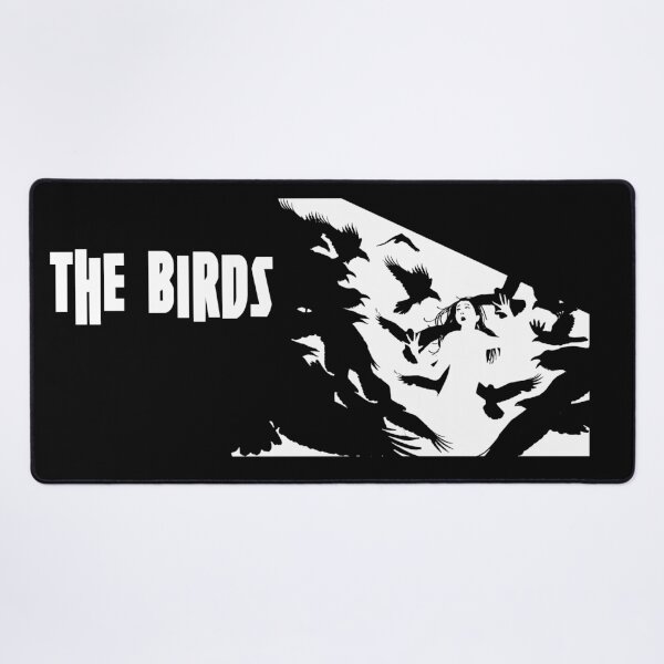 Item preview, The Birds T-Shirt - Classic Horror Tribute designed and sold by FunMonkeyDesign.